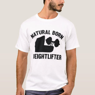 Camiseta Elevador de Peso do Nascer Natural