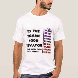Camiseta Elevador do humor do zombi