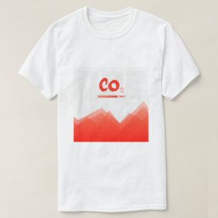 Camiseta Elevados níveis de poluição por dióxido de carbono