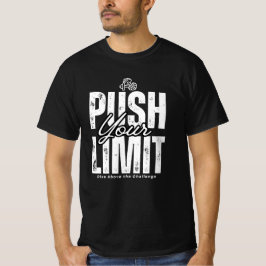 Camiseta Elevate Your Workout: Rise Above the Challenge