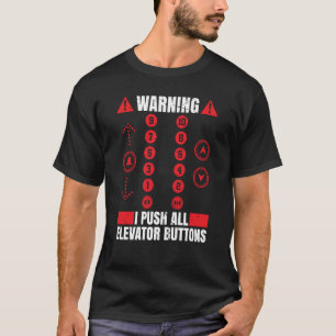 Camiseta Elevator Mechanic Elevator Technician Reparmen Mãe