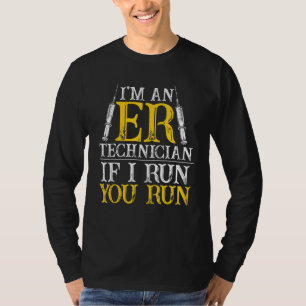 Camiseta Elevator Mechanical Maintenance I Run Technician