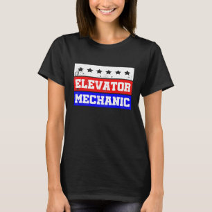 Camiseta Elevator Mechanical Maintenance Life Proud Goal Te