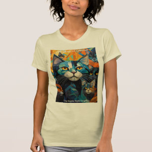 Camiseta Eleve seu estilo com a arte do cubismo