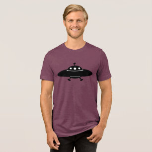 Camiseta Eleve seu estilo com a silhueta de OVNI retroativa