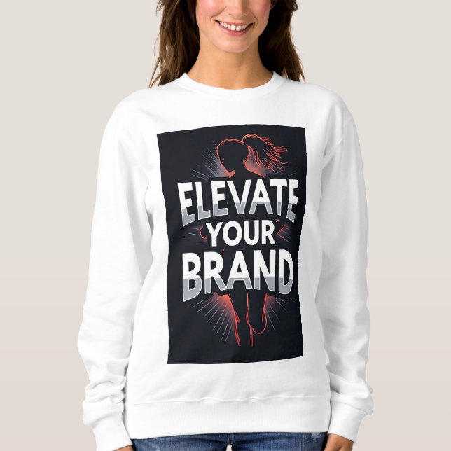Camiseta Eleve Sua Marca Com Fitness Dinâmico (Frente)