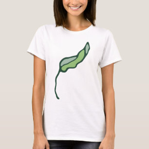 Camiseta Elevem o olhar com o floral básico das mulheres