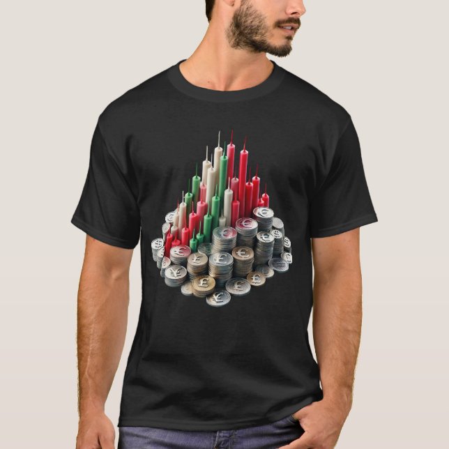 Camiseta Elevem seu espaço com arte inspirada em troca. (Frente)