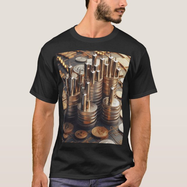 Camiseta Elevem seu espaço com arte inspirada em troca. 05 (Frente)