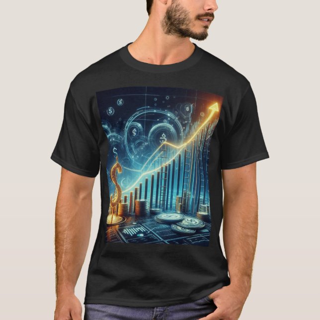Camiseta Elevem seu espaço com arte inspirada no comércio.  (Frente)