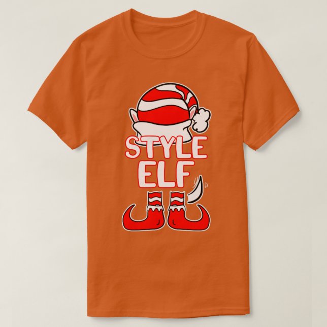 Camiseta Elf de Estilo (Frente do Design)