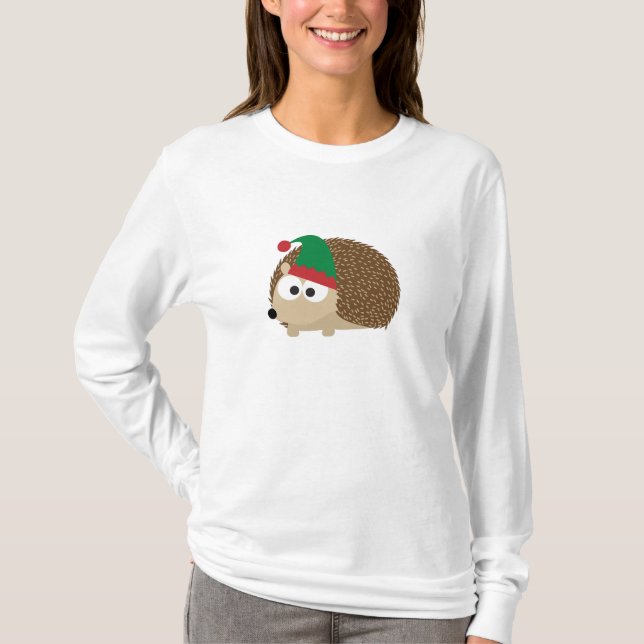 Camiseta Elf de Natal bonitinho (Frente)