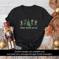 Elf de Natal Personalizado Com Rosto Engraçado