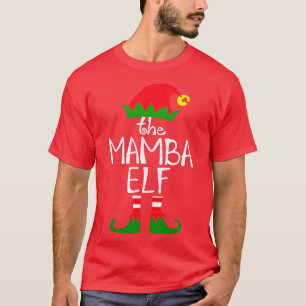 Camiseta Elf Dizendo O Grupo Da Família Mamba Elf Correspon