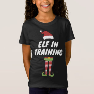 Camiseta Elf Em Treinamento, Família De Elves De Natal