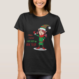Camiseta Elf feliz Gaymas Girl