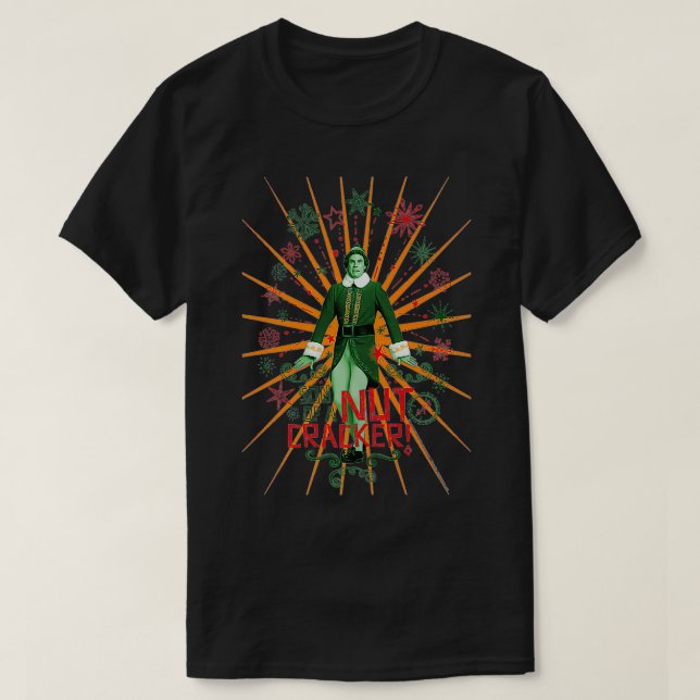 Camiseta Elf Filho de um Nutcracker Premium (Frente do Design)