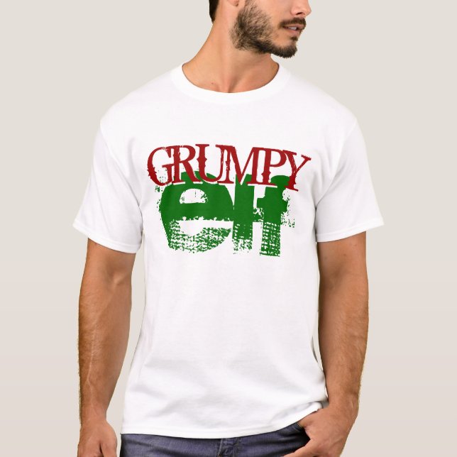 Camiseta elf GRUMPY (Frente)
