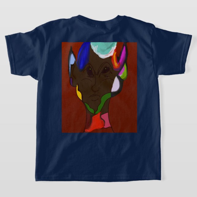 Camiseta Elf Map Art  (Postura das costas)