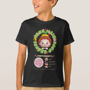 Camiseta Elf o Filme Quatro grupos principais de Comidas