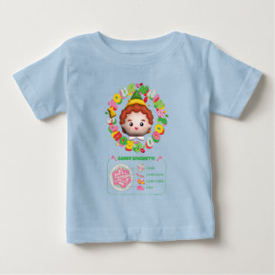 Camiseta Elf o Filme Quatro grupos principais de Comidas