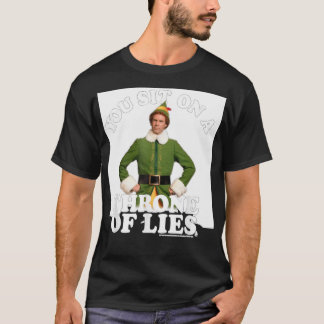 Camiseta Elf Senta-te num Trono de Mentiras