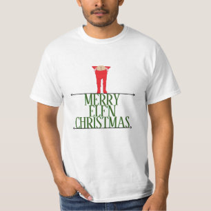 Camiseta Elf Shenanigans Natal