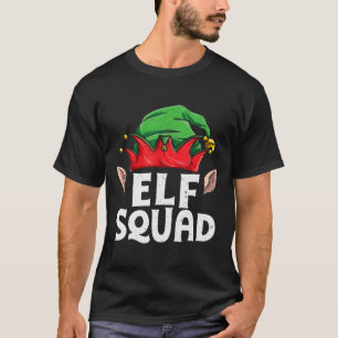 Camiseta Elf Squad Engraçado Família Elf Matando o Natal Pa