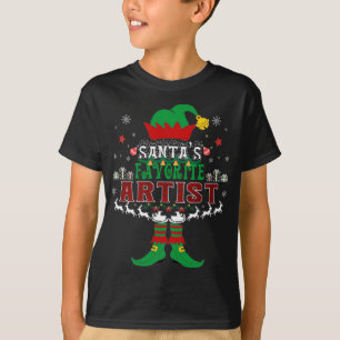 Camiseta Elf Xmas Papai noel Artista Favorito Sueco Feio