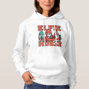 Camiseta Elfie Nurse Gnomos Ajuda de Natal