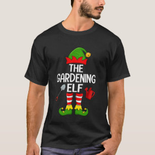 Camiseta Elfo de jardinagem Xmas Família Correspondente Equ