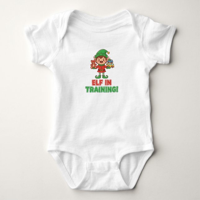 Camiseta Elfo em Treinamento (Frente)