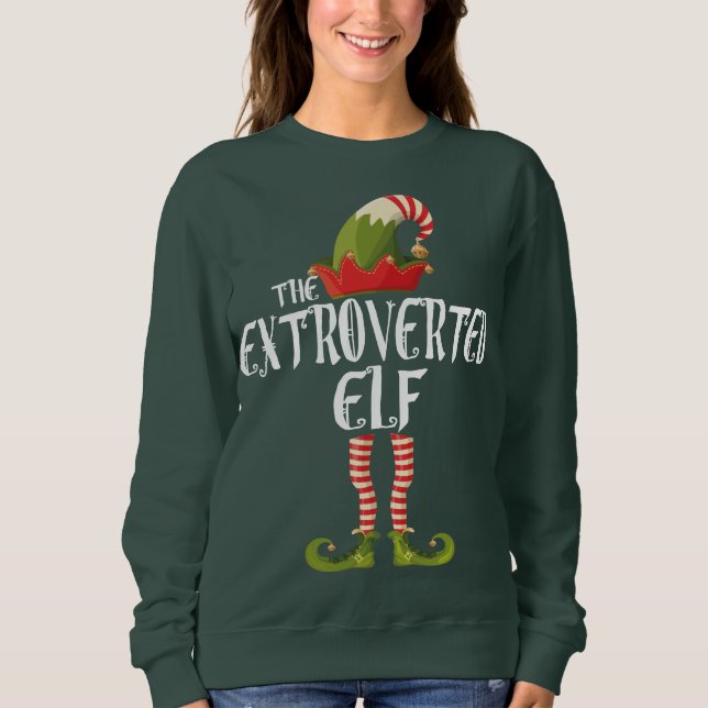 Camiseta elfo extrovertido (Frente)