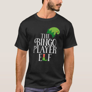 Camiseta Elfo Jogador de Bingo Correspondente Família Grupo
