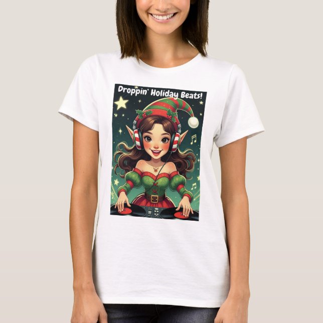 Camiseta Elfo no Convés – Soltando Ritmos de Férias (Frente)