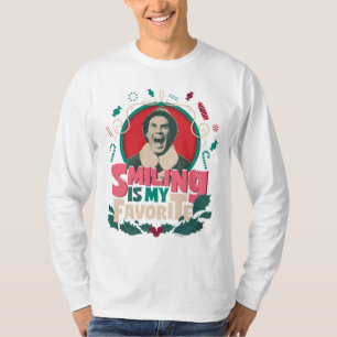 Camiseta Elfo - Sorrir é Meu Favorito