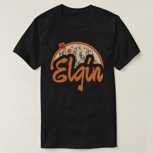 Camiseta Elgin, Arizona (Frente do Design)