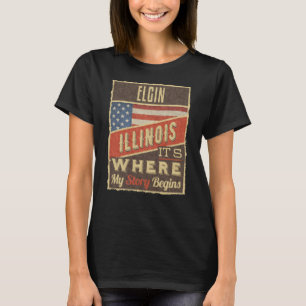 Camiseta Elgin Illinois