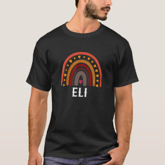 Camiseta Eli Colorida Rainbow Engraçado Men / Boy / Baby Na