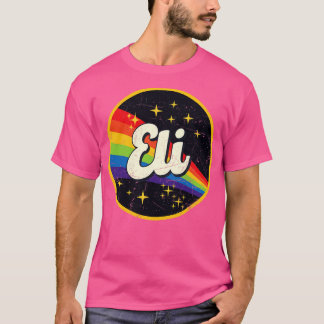 Camiseta Eli Rainbow No Espaço Vintage GrungeStyle