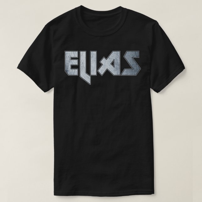 Camiseta Elias de metal pesado (Frente do Design)