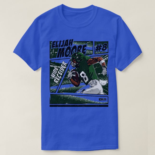 Camiseta Elijah Moore New York J Comic 1 (Frente do Design)