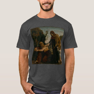 Camiseta Elijah Receiving Bread from the Widow of Zarephath