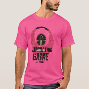 Camiseta Eliminar desculpas por um jogo de cada vez - Gama