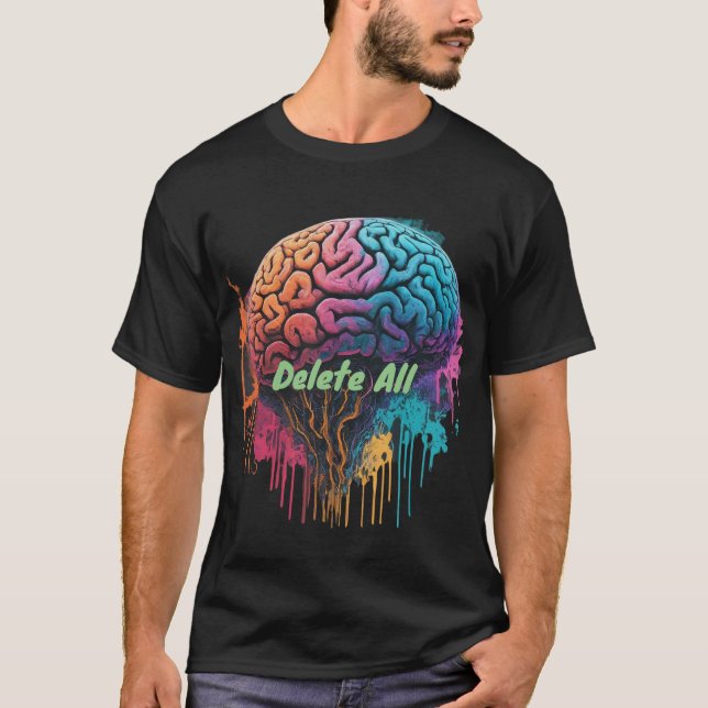 Camiseta eliminar tudo (Frente)