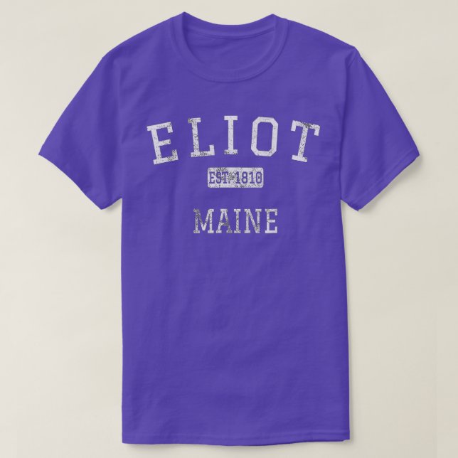 Camiseta Eliot Maine ME Vintage (Frente do Design)