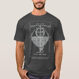 Camiseta Eliphas Levi A Chave Dos Grandes Mistérios Ocultis