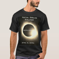 Elipse solar Total de Oklahoma 8 de abril de 2024