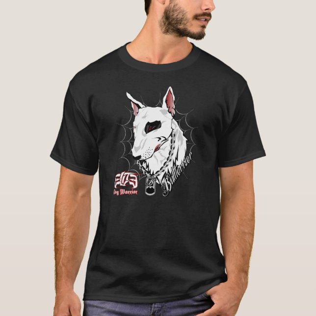 Camiseta ElitE Bull Terrier - Estilo Hunter (Frente)