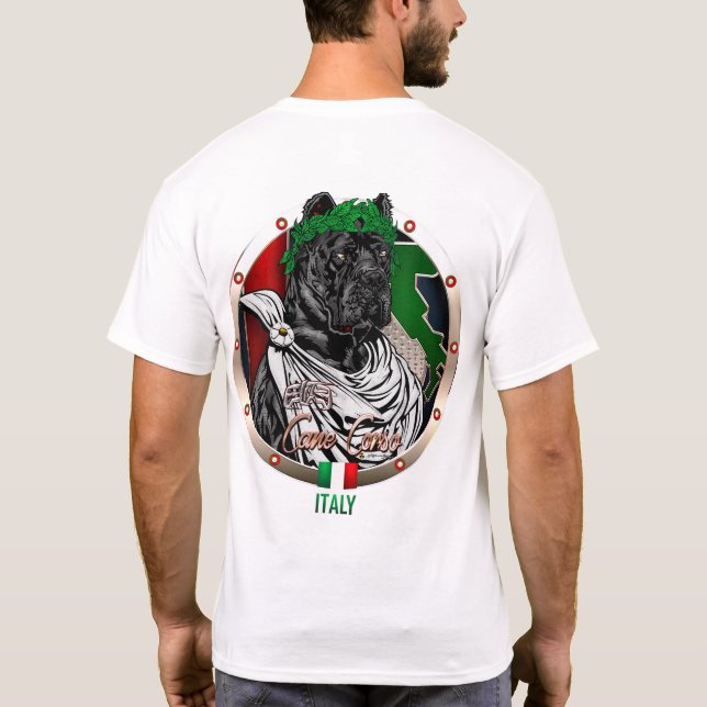 Camiseta ELITE Cane Corso Imperador Romano (Verso)